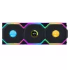 Fan Lian Li UNI FAN SL Wireless LCD 120 Black 3 pcs