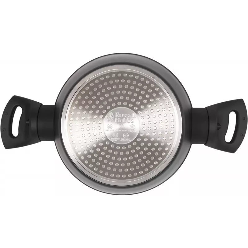 Stockpot Russell Hobbs RH01669BEU7 20 cm, black, stainless-steel interior