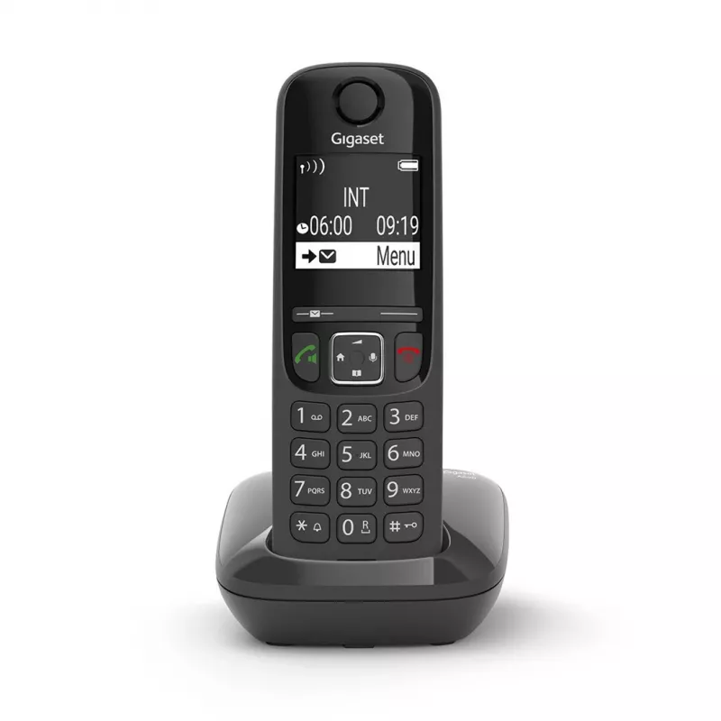 Analog/DECT telephone Gigaset AS690 Caller ID Wireless handset Black