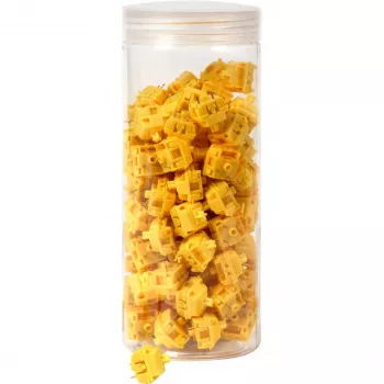 Mechanical Key Switch Set Keychron Gateron Cap V2 Golden-Yellow G32 — 110 switches