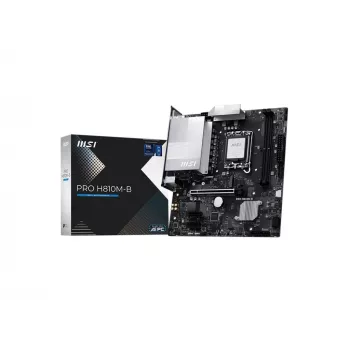 MSI PRO H810M-B motherboard Intel H810 LGA 1851 (Socket V1) micro ATX