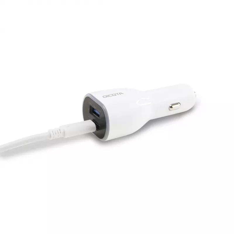 DICOTA D31932 mobile device charger Laptop, Smartphone, Tablet White Cigar lighter Auto