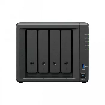 NAS desktop SYNOLOGY DP340 with R1600 CPU, 16 GB RAM, 32 TB HDD, 4-bay, RAID support, black