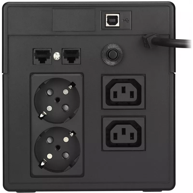 PowerWalker VI 1000 LCD 1 kVA 600 W 4 AC outlet(s)