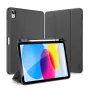 Tablet case dux ducis DUX DUCIS DOMO foldable with pencil storage for iPad 10 (2022) black