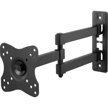 SpeaKa Professional Monitor-wall mount SP-MM-1100 1 Display(s) 25,4 cm (10) - 81,3 cm (32) Black Tiltable, swivel (SP-13825384)