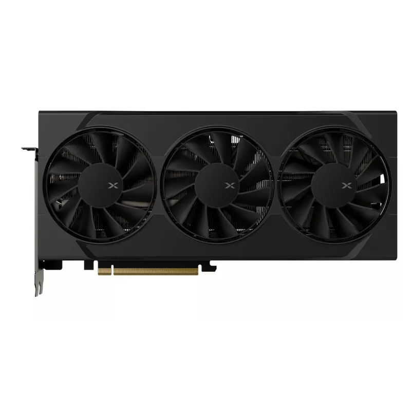 Graphics card XFX Radeon RX 9060 XT 16GB GDDR6, 128-bit, PCIe 5.0, 3x fans, 3 displays, 290×124×49 mm