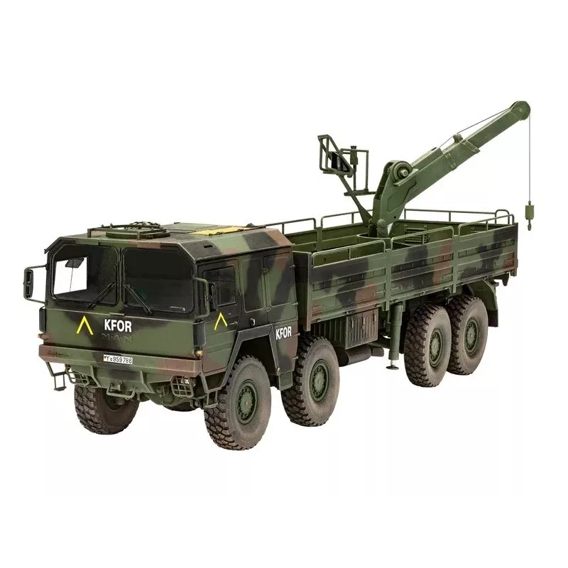 Plastic model kit REVELL Man 10T Milgl 8x8 Truck 1/35 scale