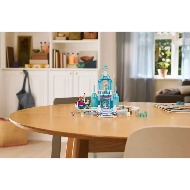 LEGO DISNEY 43281 Elsa's Ice Castle and Snow Ride Adventure