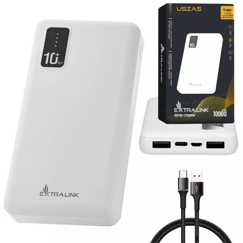 Portable Power Bank Extralink EPB-098W 10000mAh