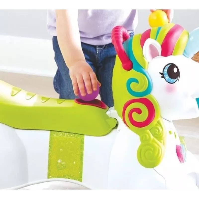Ride-on, Pushe r 3in1 - Unicorn