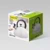Electric kettle Maestro MR-1302-WG 2.5 L, stainless steel housing, white, hinged whistle