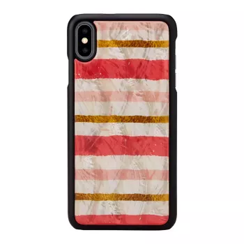 Phone case iKins for iPhone XS Max — black, short cake design