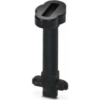 Mounting kit PHOENIX-CONTACT 2200168 — black polyamide, accessory for DIN-rail and panel mounting