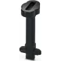 Mounting kit PHOENIX-CONTACT 2200168 — black polyamide, accessory for DIN-rail and panel mounting