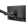 Monitor mount MACLEAN MC-906 for 17 inch–27 inch displays, VESA 75x75–100x100, adjustable height, tilt and rotation, supports up to 7 kg