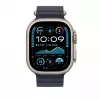 Band Apple 49mm Navy Ocean Band Extension Natural Titanium Finish