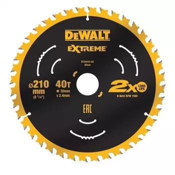 Circular saw blade DeWALT DT20433-QZ 1 pc