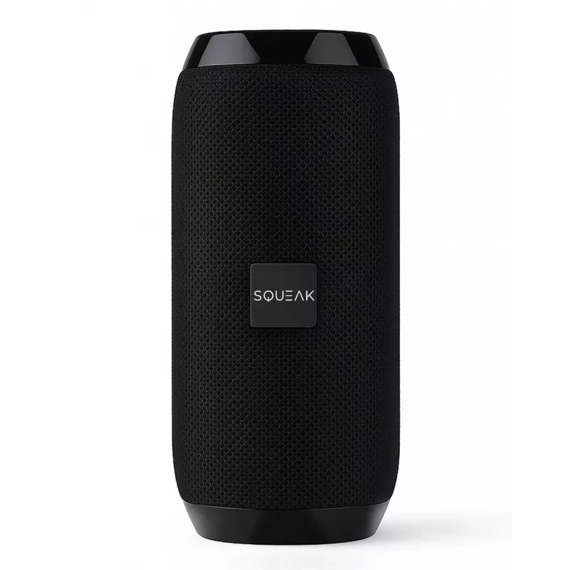 Portable Bluetooth stereo speaker SQUEAK SQ1008 — 14W RMS, Bluetooth 5.3, 1200 mAh, IPX4, FM, LED, AUX, USB