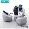 Portable power bank usams PB80 10000mAh 20W PD white