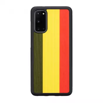 Phone case man and wood Galaxy S20 reggae black