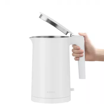 Electric kettle Xiaomi 1.7 L 1800 W White — stainless steel, button lid, thermal insulation