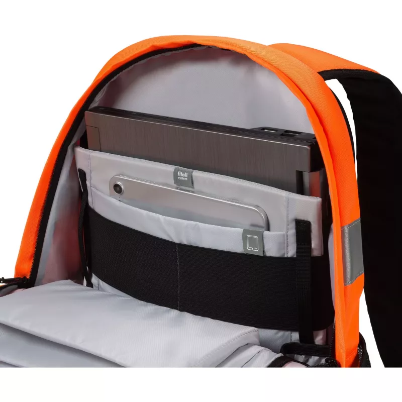 Dicota HI-VIS - V2 - notebook backpack - 39.6 cm (15.6 inch)