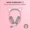 Wired over-ear headset Razer RZ04-04730200-R3M1 — circumaural, 1.3 m cable, 353 g, rose
