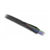 DeLOCK Braided Sleeve 3m x 50mm Black Heat-Resistant
