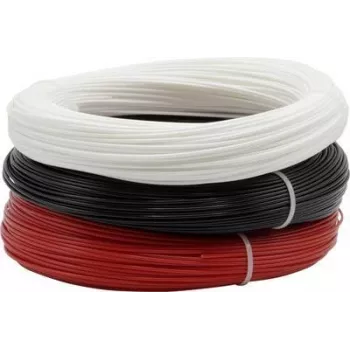Renkforce RF-4738590 Filament PETG 1.75 mm 600 g Black, White, Red 1 pc(s) (RF-4738590)