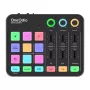Audio mixer and USB sound card OneOdio Solocaster — compact desktop interface for streaming and recording