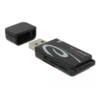 Card Reader DeLOCK Mini USB 2.0 with SD and Micro SD Slot