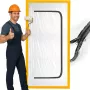dust barrier door renovation, dust curtain 220X110 door