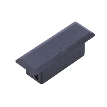 End cap for patch panels Extralink SC Duplex, black, ABS