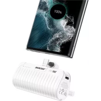 SKROSS Power Stand 18.5 W 5000 mAh - Powerbank and Smartphone-Stand in (SKPB0003RPSCN)