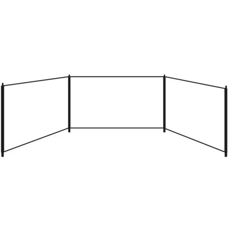 Privacy Screen Easy Camp Huk 2025 grey — windscreen for camping and caravan pitches