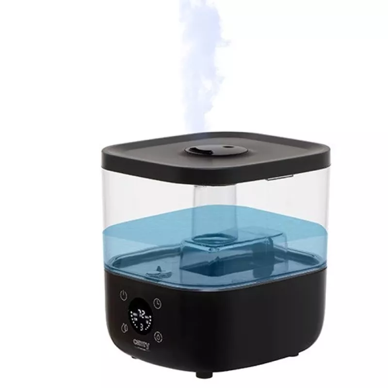 Camry | CR 7973b | Humidifier | 23 W | Water tank capacity 5 L | Suitable for rooms up to 35 m2 | Ultrasonic | Humidification capacity 100-260 ml/hr | Black