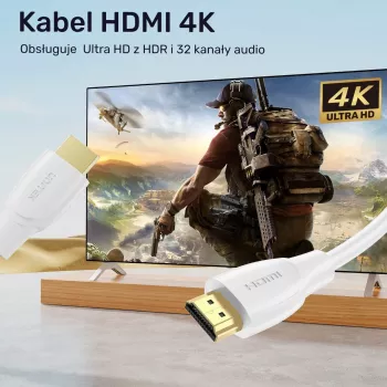 HDMI cable Unitek C11090AWH03-1M — 1 m, supports 4K 60Hz