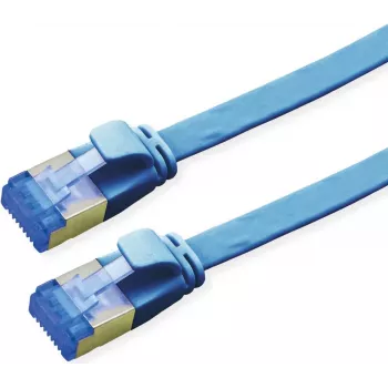 VALUE Patch Cable Cat.6A (Class EA) FTP, extra-Flat, Blue, 5 m (21.99.2155)