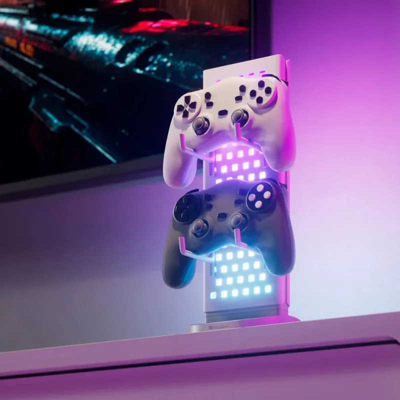 Nanoleaf Pegboard Desk Dock, White | 15 W | RGB