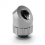 Angled 45° Rotary Fitting BitsPower Artemis — platinum gray