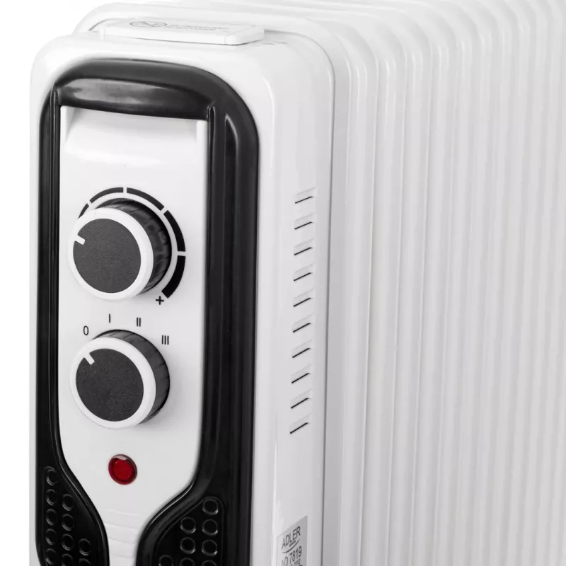 Adler | Oil-Filled Radiator | AD 7816 | Oil Filled Radiator | 2000 W | Number of power levels 3 | Suitable for rooms up to m2 | White