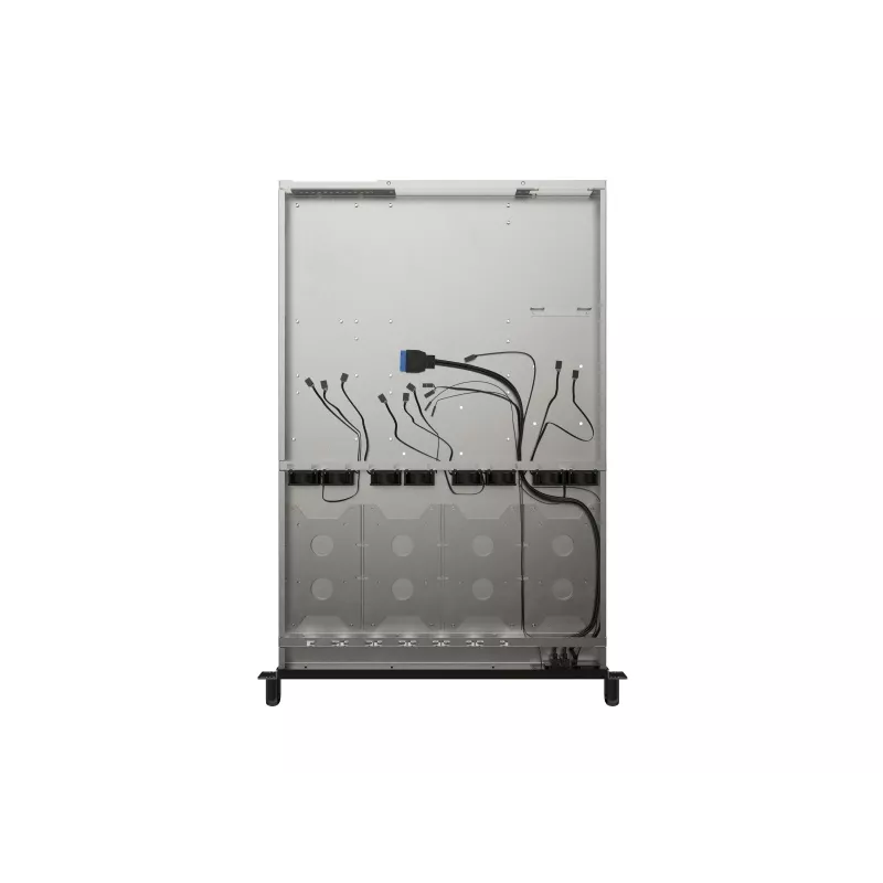 Lanberg SC01-6501-12B 1U 19 inch Rackmount Server Chassis E-ATX Black 8 Fans
