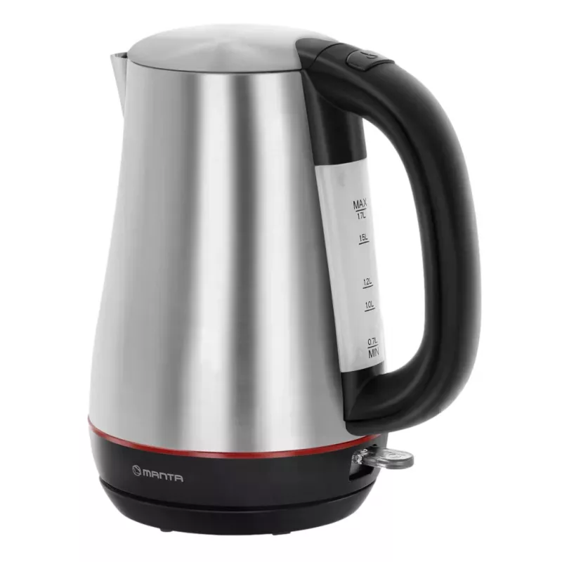 Electric kettle MANTA 1.7L 2200W Stainless Steel