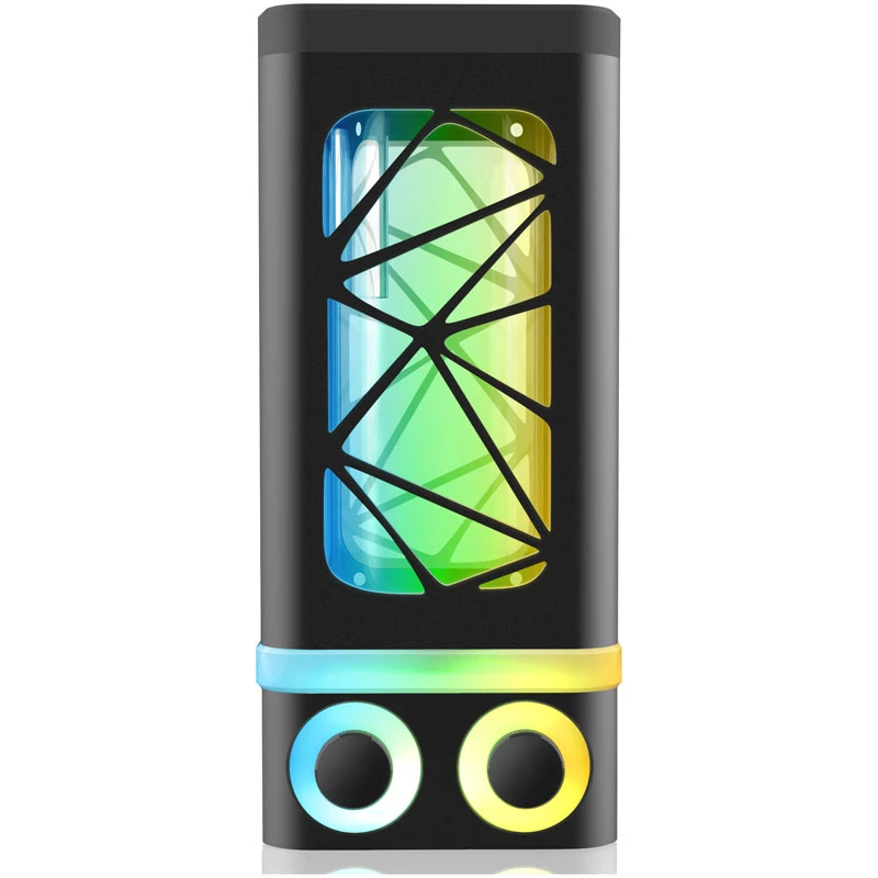 RAIJINTEK ANTILA PURE R100B reservoir 172.5 mm ARGB black for custom water cooling