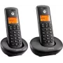 Motorola E202 Duo DECT telephone Black