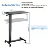 Adjustable Height Table up up Forseti B-1-20TMF Black — height-adjustable workstation table