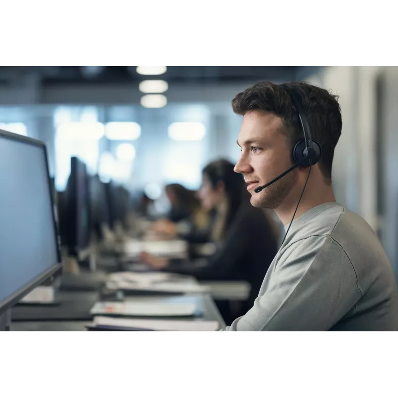 Headset EPOS IMPACT 100 UC Stereo USB-C+A Wired Lightweight Comfort