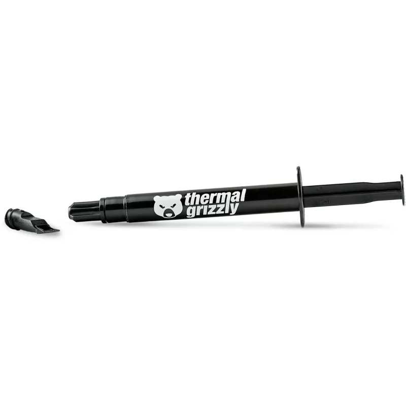 Thermal Grizzly | Thermal grease inchAeronautinch 1.5ml/3.8g | Thermal Conductivity: 8,5 W/mk; Thermal Resistance: 0,0129 K/W; Electrical Conductivity*: 0 pS/m; Viscosity: 110-160 
