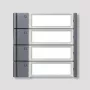 Siedle Ruftaste TM 700-4-0 AG Anthracite Grey (210011976-00)
